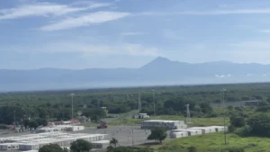 picture of conataiers for Chiquita bananas in Puerto Chiapas, Mexico